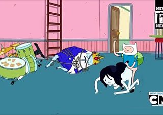 Czas przygoda z Finnem i Marceline - 3d cartoon PORN (CARTOON Sexual congress Motion picture