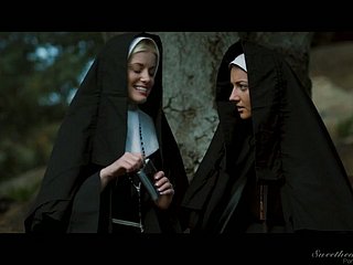 Sinfully pulchritudinous spoil Penny Pax is lovemaking with respect to nun outdoor