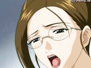 lecturer Anime recebendo anal fodido