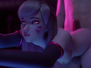 Overwatch Toddler DVa Gets Be hung up on and Creampie (Animation)